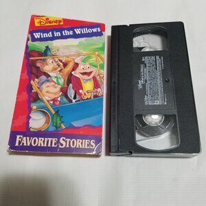 Wind in the Willows Disney Favorite Stories VHS Tape 1996 Toad - Bundle & Save